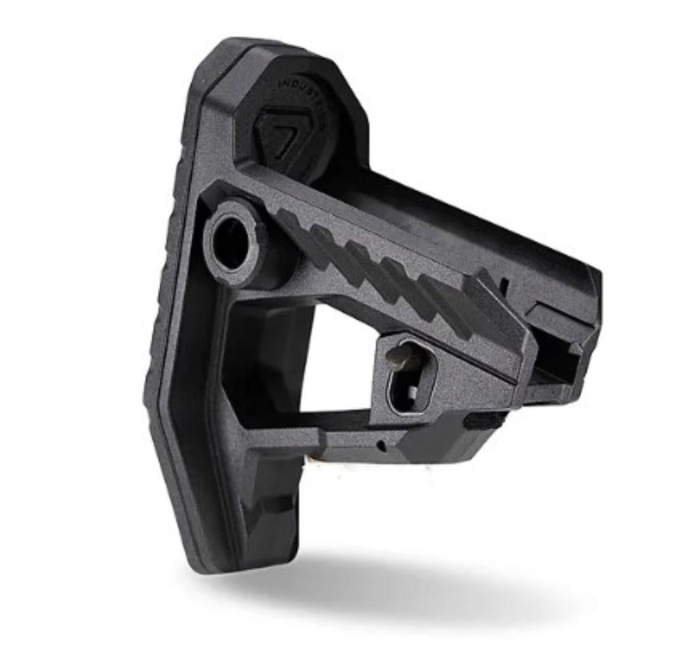 Strike Industries STRIKEPOLYPITBK Pit Stock  Black Polymer 3.87 O