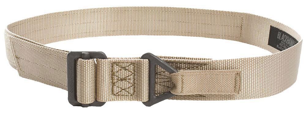 Blackhawk 41CQ01DE CQB Riggers Belt Tan Nylon 41 1.75 Wide Hook &