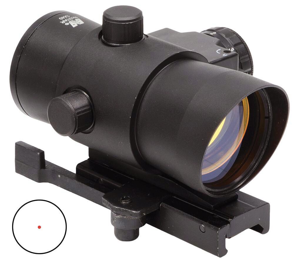 NcStar DLB140R 40mm Red Dot with Red Laser  1x40mm 3 MOA Red Dot