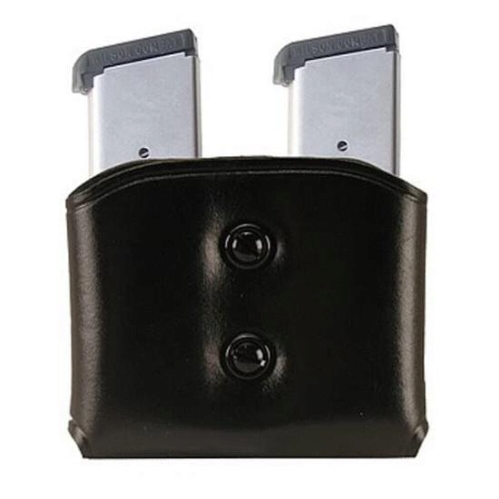 Galco DMC22B DMC Mag Carrier Double Black Leather Belt Loop Belts