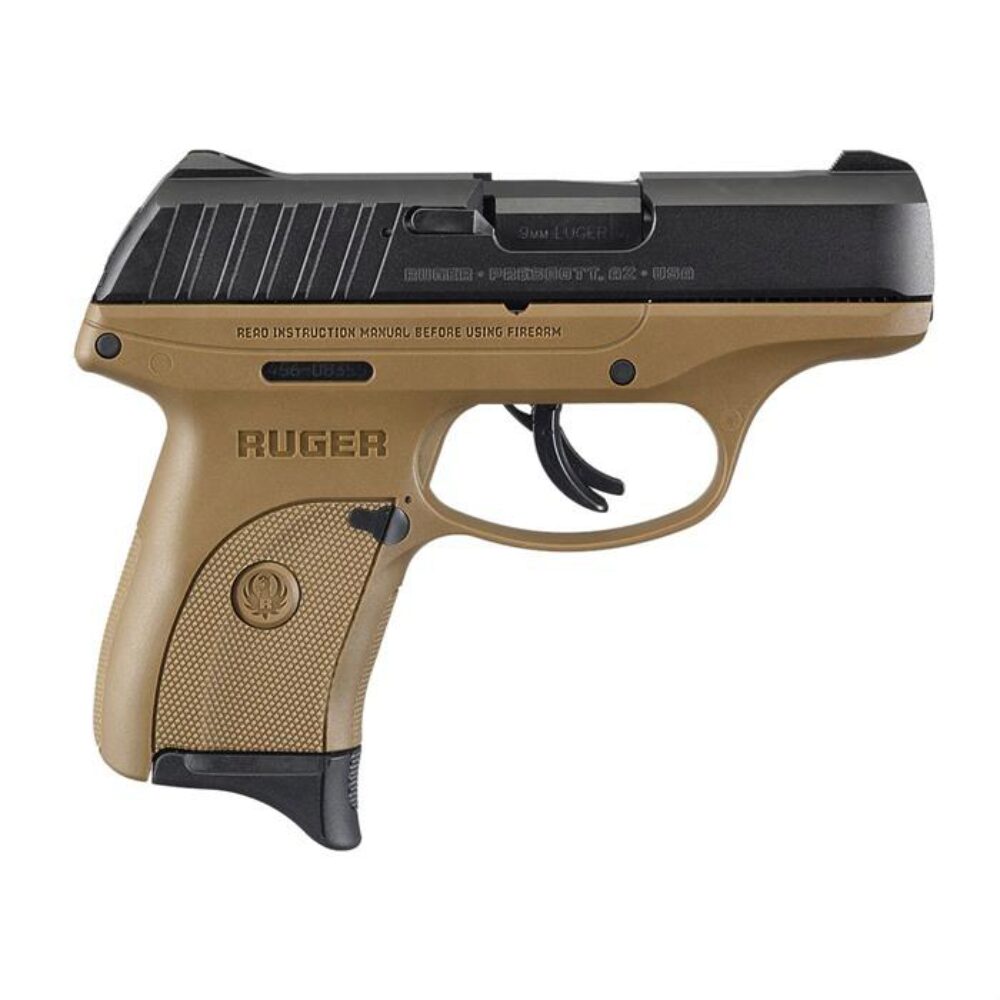 Ruger 3297 EC9s  9mm Luger Black Oxide Alloy Steel 3.12 Barrel 7+