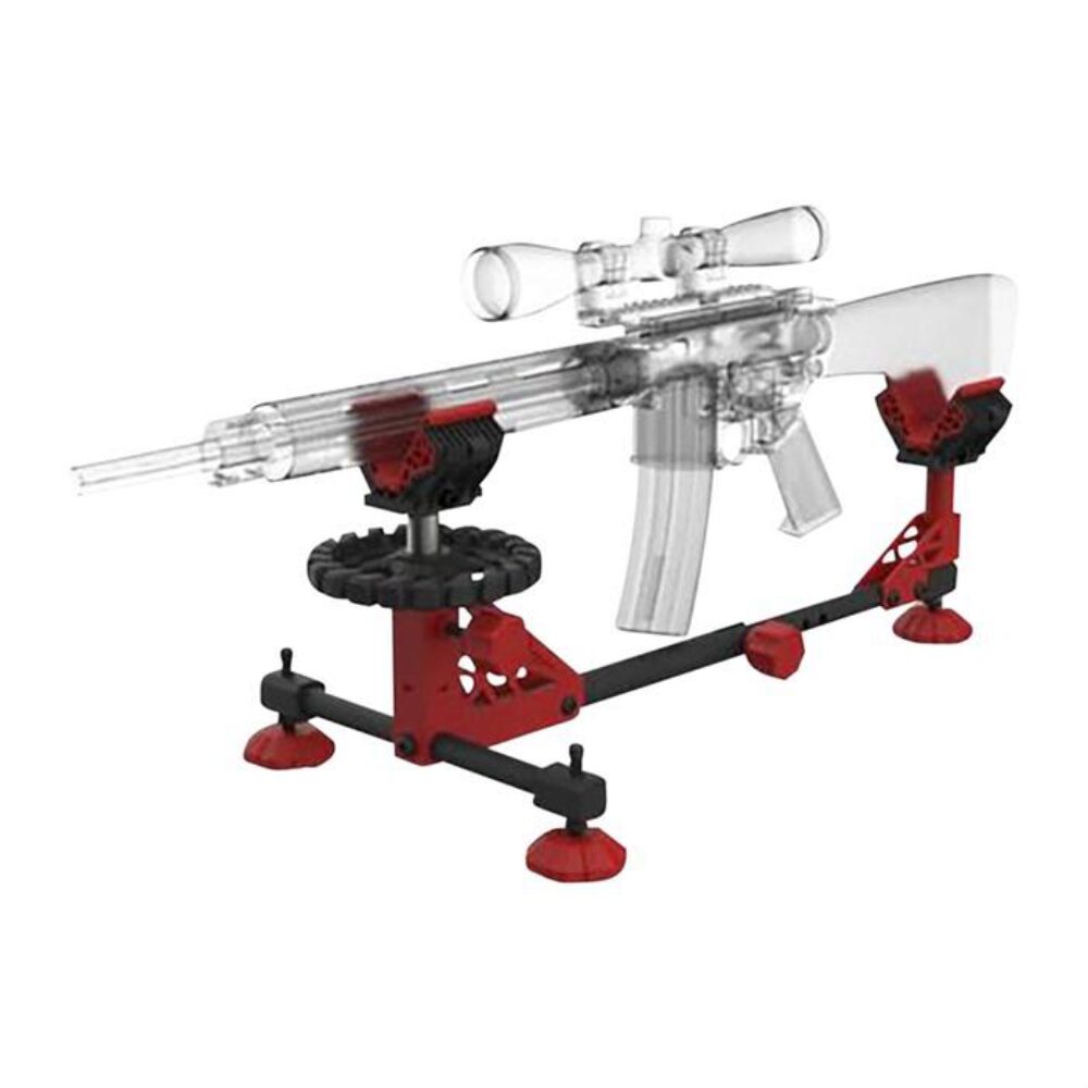 Birchwood Casey ESR Echo Shooting Rest Black Steel/Red Accents, N