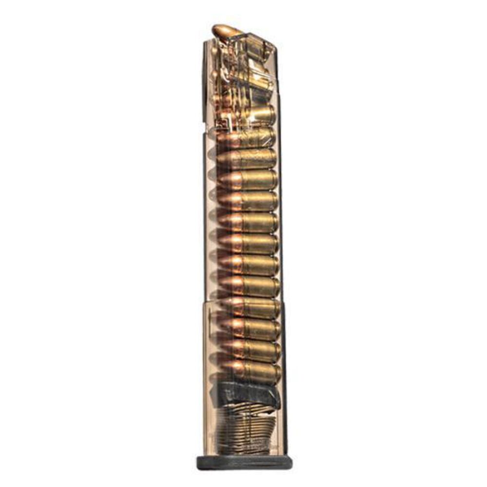 ETS Group SG932030 Pistol Mags  Clear Detachable 30rd 9mm Luger f