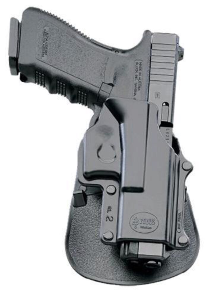 Fobus GL2E2LH Passive Retention Evolution OWB Black Polymer Paddl