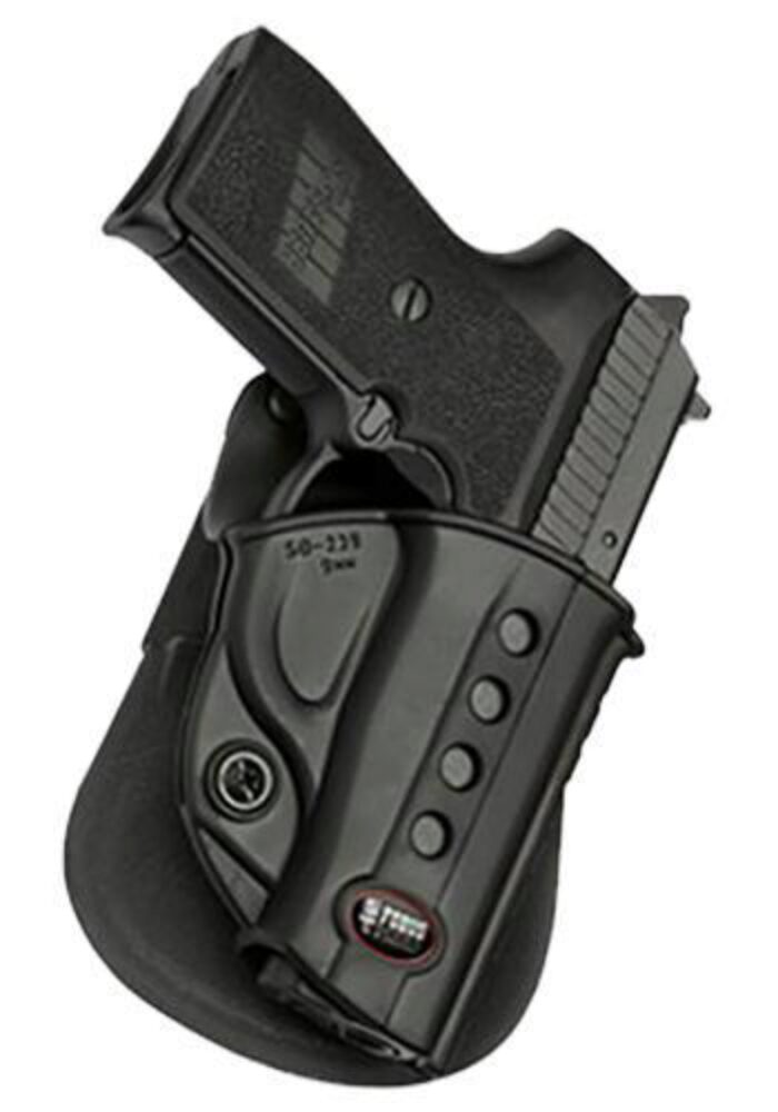 Fobus R1911RP Passive Retention Evolution OWB Black Polymer Roto