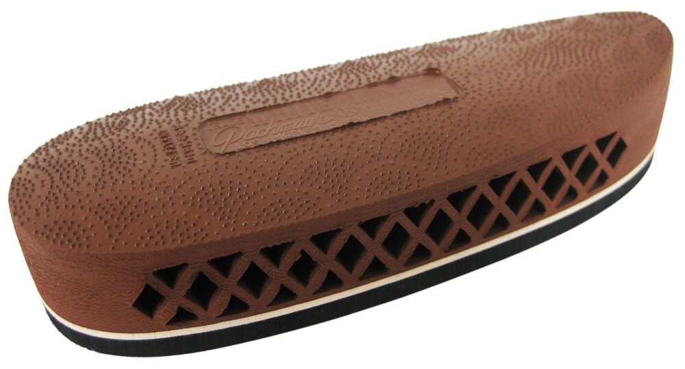 Pachmayr 00011 F325 Deluxe Field Recoil Pad Small Brown with Whit