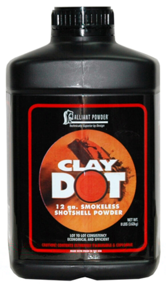 Alliant Clay Dot Smokeless Powder 8 lbs