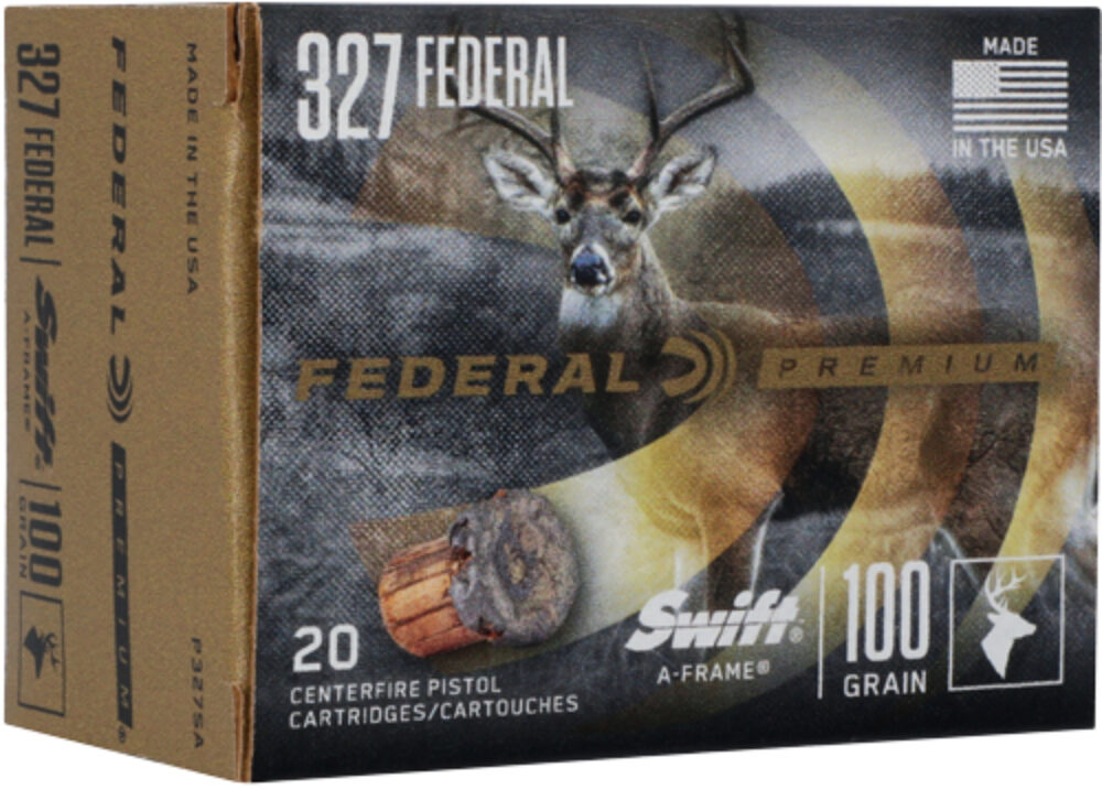 Federal P327SA Premium  327 Federal Mag 100 gr Swift A Frame 20 P