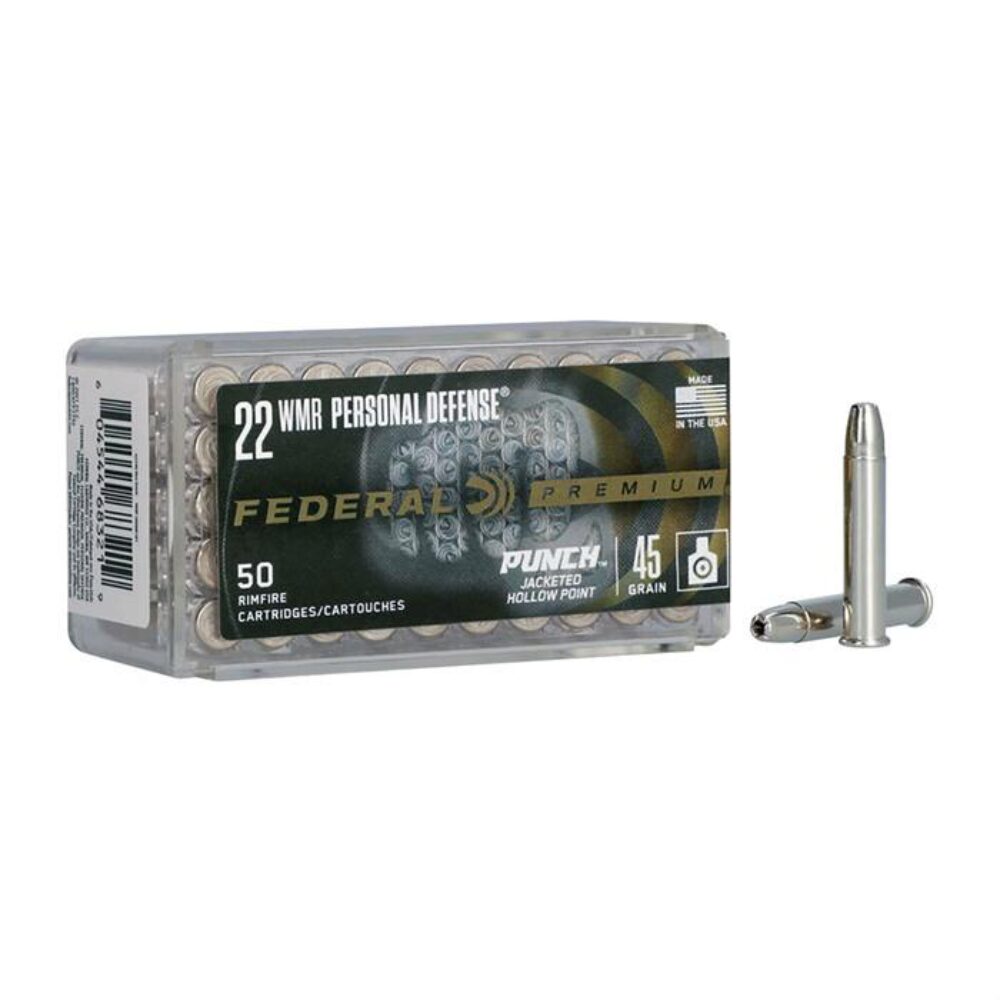 Federal PD22WMR1 Premium Personal Defense Punch 22 WMR 45 gr Jack