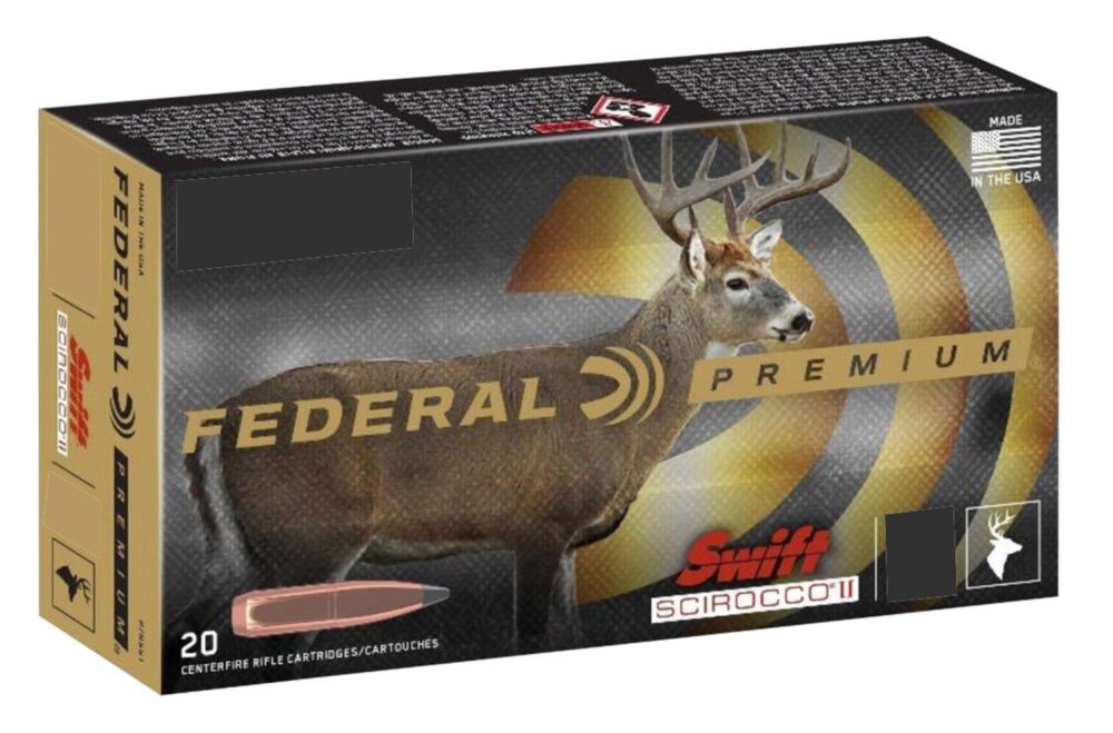 Federal P65CRDSS1 Premium  6.5 Creedmoor 130 gr Swift Scirocco II