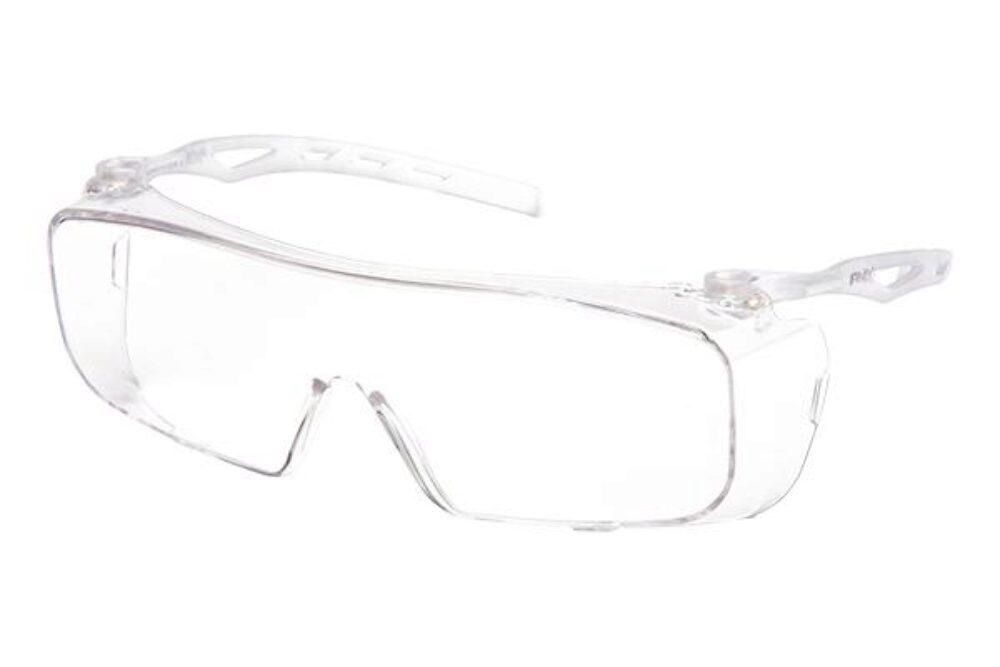 Pyramex Cappture Safety Glasses Clear with Clear Lenses