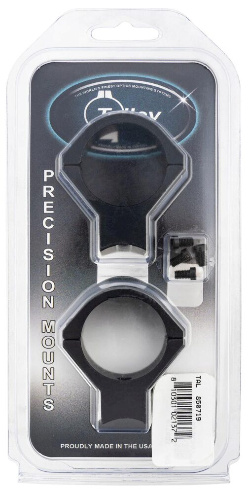 Talley Weatherby 307 Scope Rings 34mm High Black