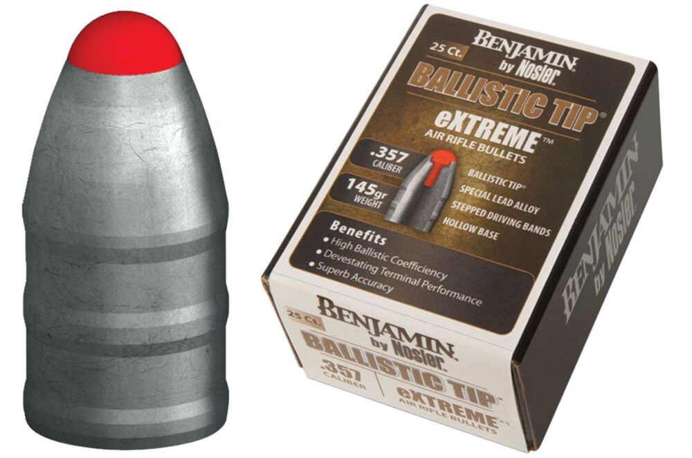 Benjamin BPN357 Ballistic Tip Extreme 357 Lead Extreme Ballistic