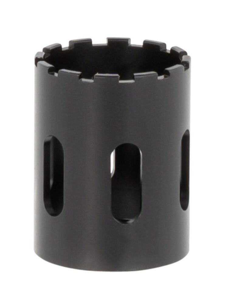 CGS SUPPRESSORS CGS-KRK-FIXED-BBL Fixed Barrel Spacer  Steel Blac