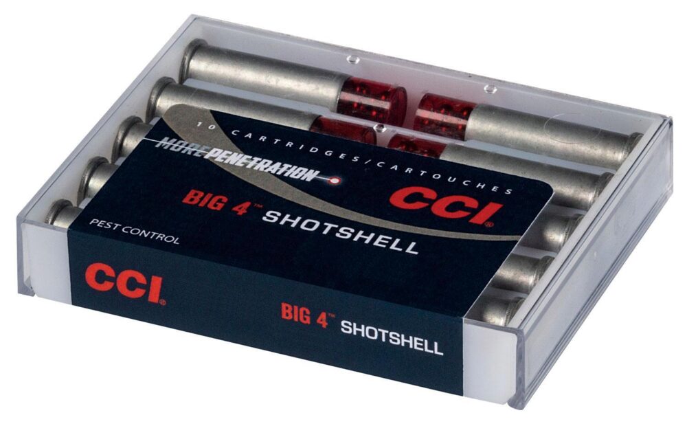 CCI 3722CC Big 4 Shotshell 45 Colt 140 gr Shotshell #4 Shot 10 Pe
