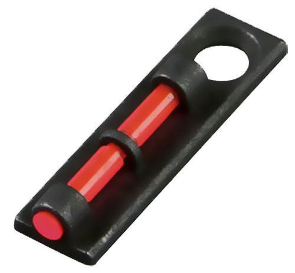 HiViz FL2005R Flame Bead Replacement Front Sight  Black | Red Fib