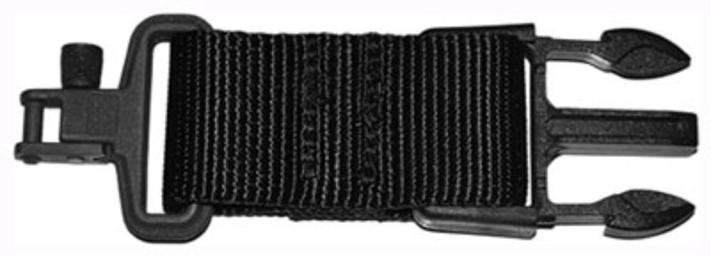 GrovTec Mil-Force Swivel Buckle Accessory Black
