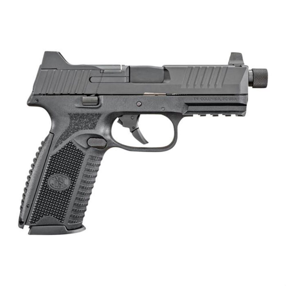 FN 66100527 509T  9mm Luger 10+1, 4.50 Black Steel Threaded Barre