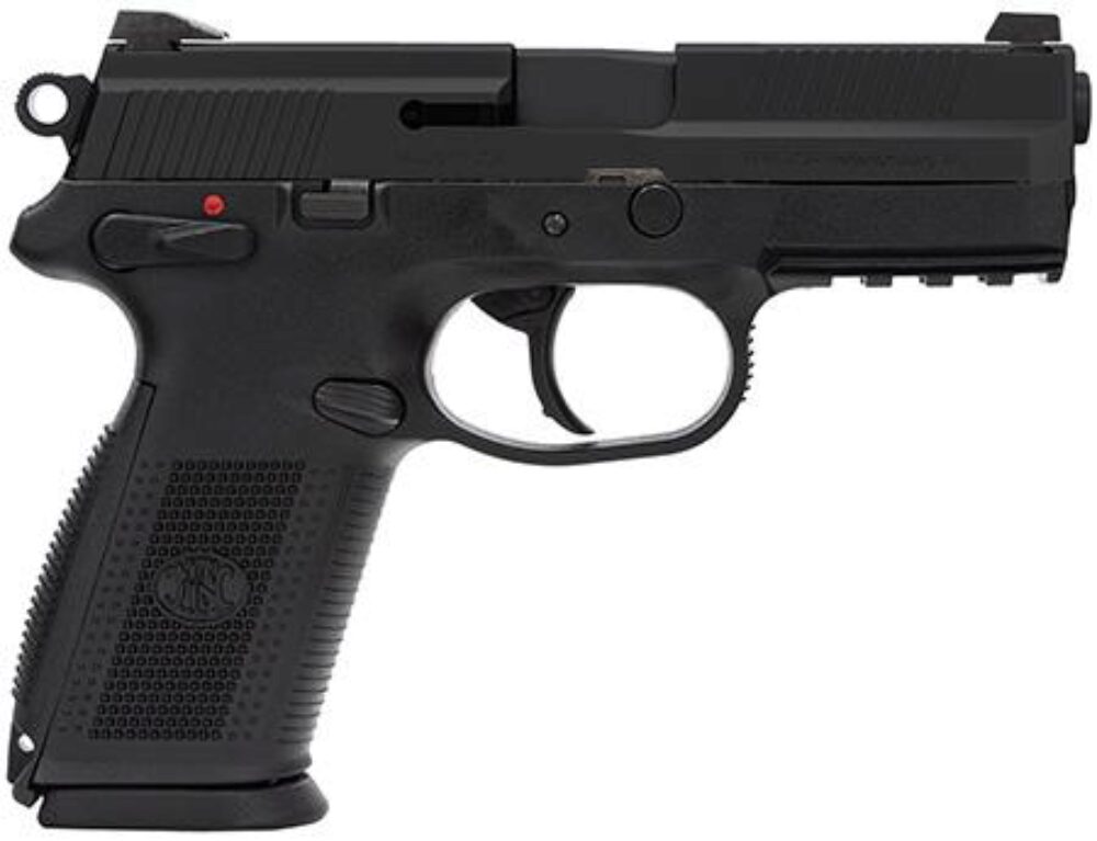 FN 66822 FNX  9mm Luger 17+1 4 Black Steel Barrel, Matte Black Se