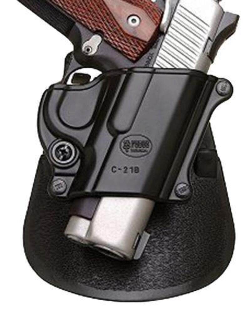Fobus C21B Passive Retention Compact OWB Black Plastic Paddle Fit