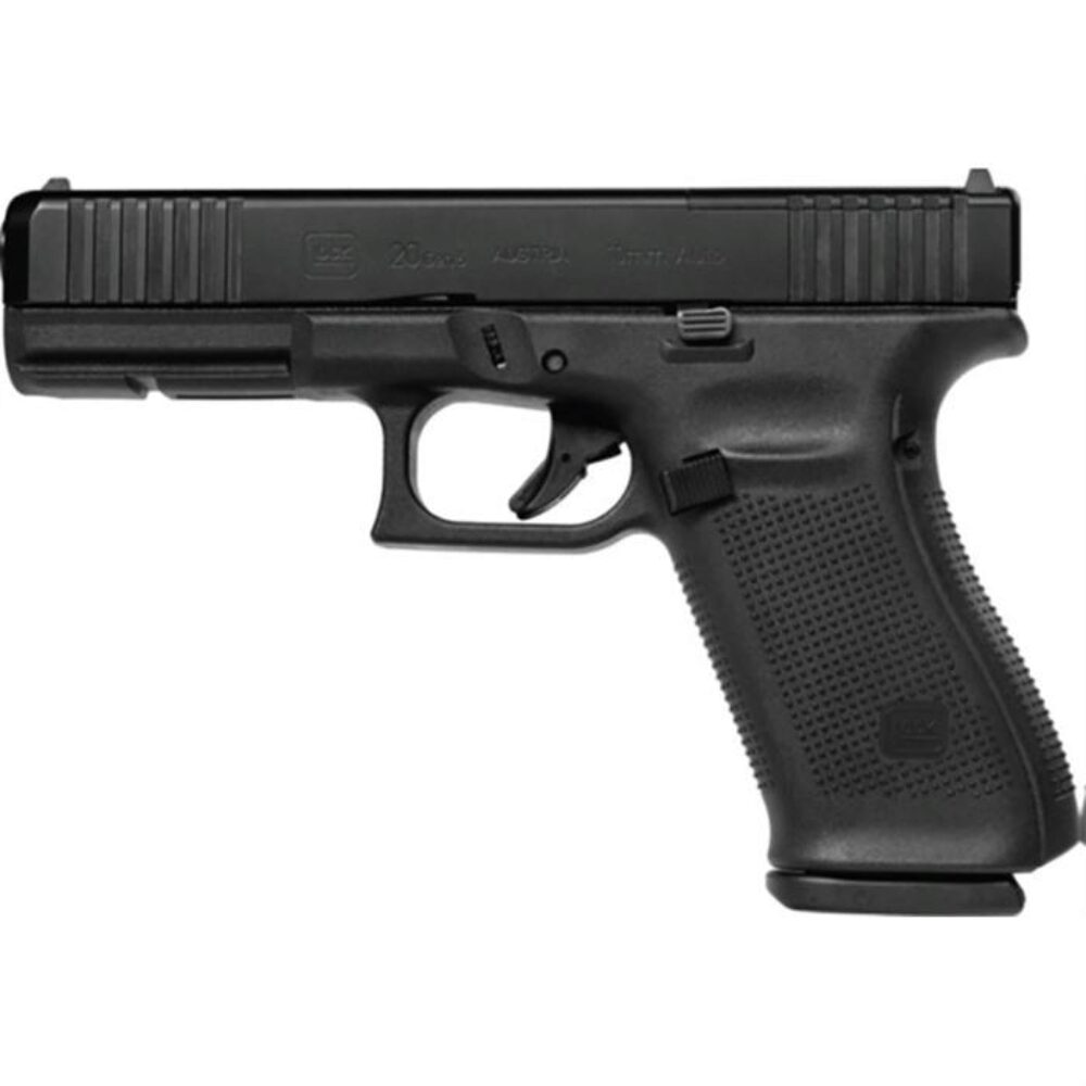 Glock PA205S203MOS G20 Gen5 MOS Standard 10mm Auto 15+1 4.61 Blac