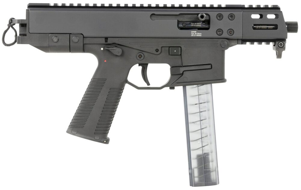 B&T Firearms 450008 GHM Compact 9mm Luger 33+1 4.30, Tri-Lug Thre