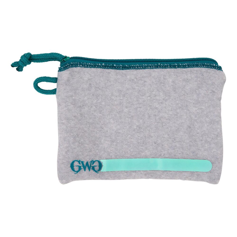 Girls With Guns 9073 Storage Pouch  Gray w/ Blue Accents Polyeste