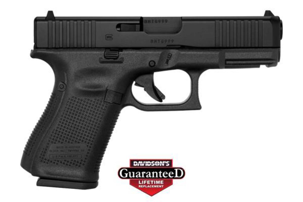 Glock UA195S203 G19 Gen5 Compact 9mm Luger  4.02 Glock Marksman B
