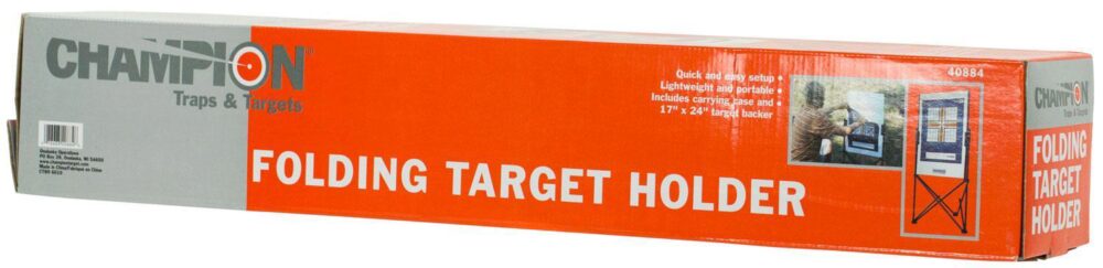 Champion Targets 40884 Folding Stand w/Case Black Steel 19.50 W x