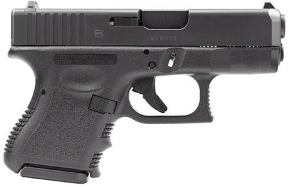 Glock PI2650201 G26 Gen3  *CA Compliant Sub-Compact 9mm Luger 10+