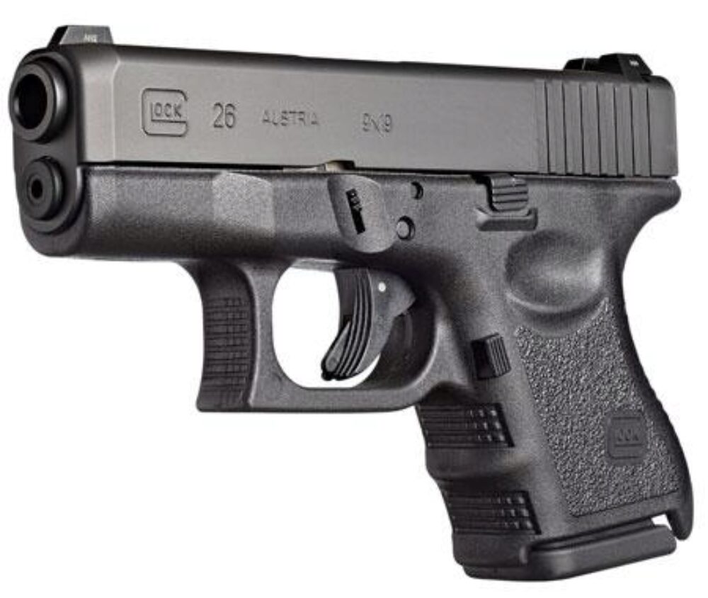 Glock UI2650201 G26 Gen3 Subcompact 9mm Luger  3.43 Barrel 10+1,