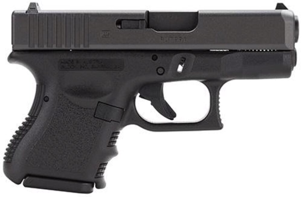 Glock PI3950201 G39 Gen3 Sub-Compact 45 GAP 6+1 3.43 Black Polygo