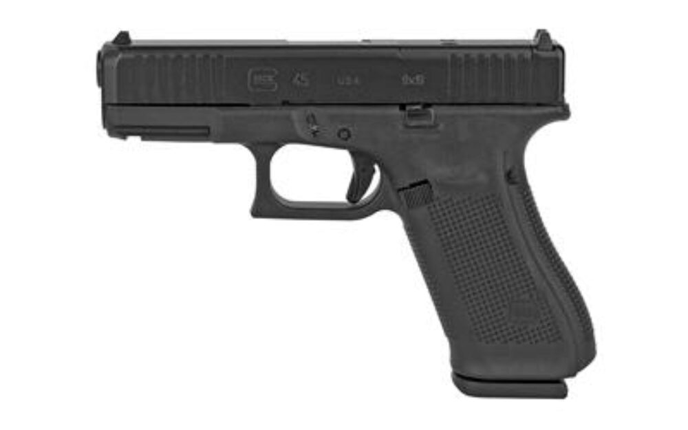 Glock  G45 Compact Crossover 9mm Luger 4.02 17+1 Black Black nDLC