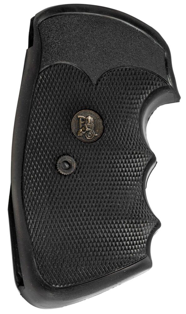 Pachmayr 02529 Gripper Professional Grip Checkered Black Rubber w