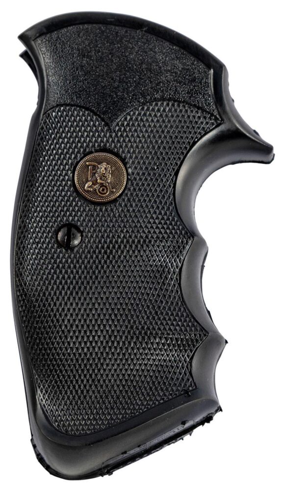 Pachmayr 03265 Gripper Professional Grip Checkered Black Rubber w