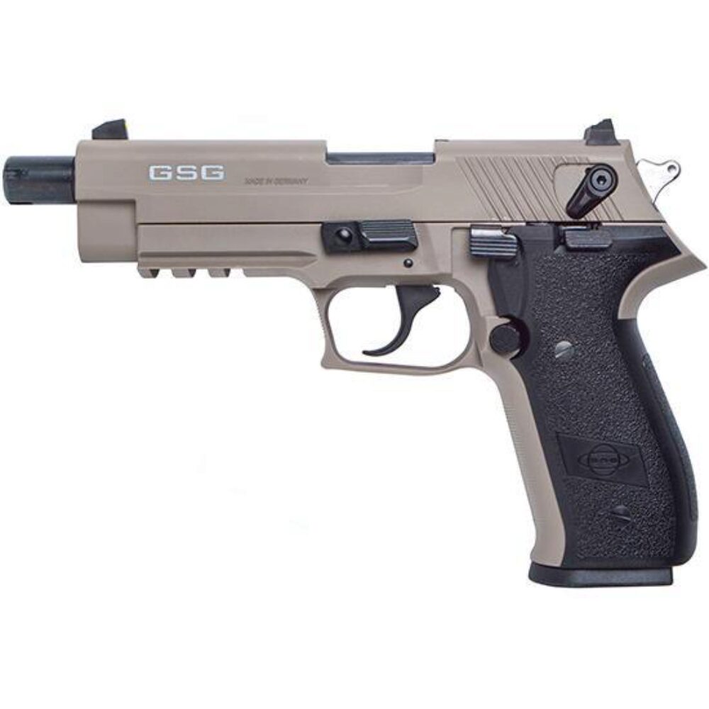 GSG GERG2210TFFT FireFly  22 LR 10+1 4.90 Black Steel/Threaded Ba