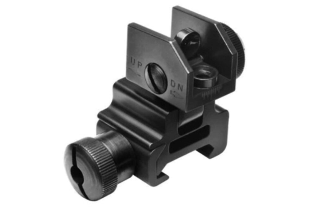 AR15 FLIP UP REAR SIGHT