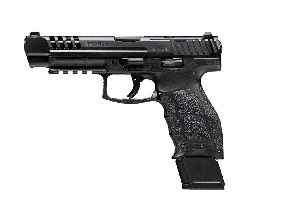 HK 81000591 VP9L Optics Ready 9mm Luger 5 20+1 (2) Black Black St