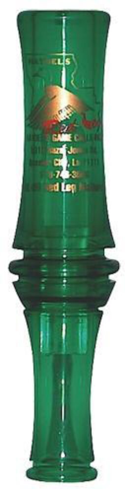 Haydel's Game Calls RL99 Redleg Mallard  Open Call Double Reed Ma