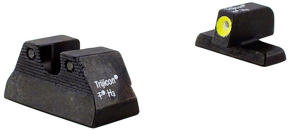 Trijicon 600596 HD Night Sights- H&K USP  Black | Green Tritium Y