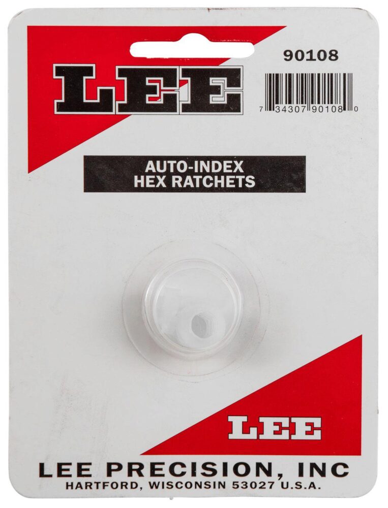 Lee Precision 90108 Auto Index Hex Rachet 3 Per Pack