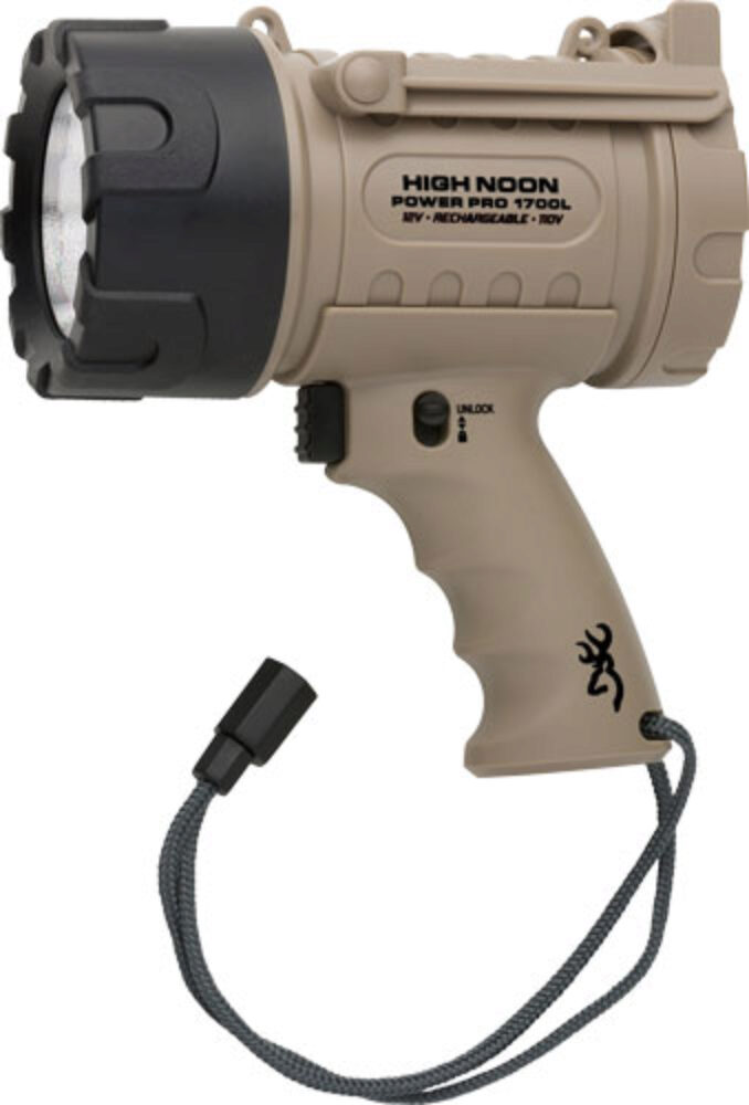 Browning 3717805 High Noon Power Pro Tan 100-1700 Lumens White LE