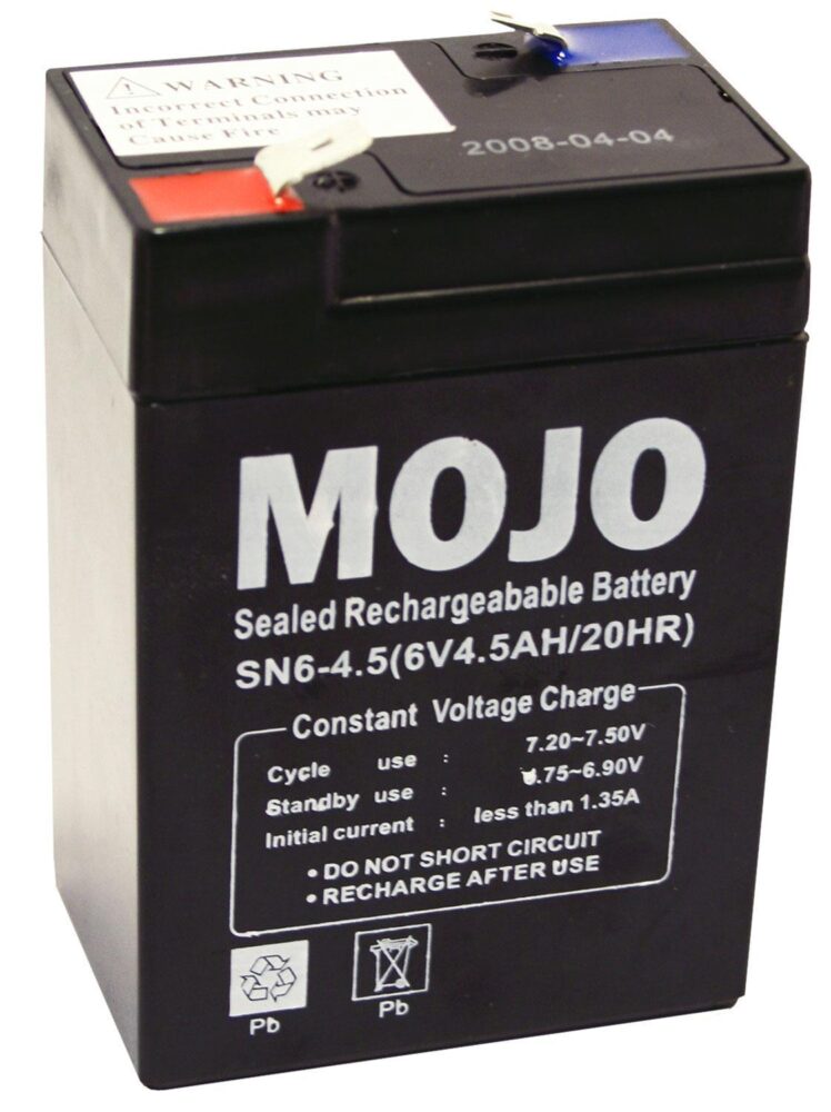 MOJO 6-Volt UB645 Rechargeable Battery