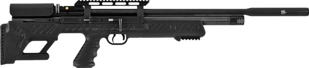 Hatsan BullBoss .22 Caliber Airgun 1220fps Black Bullpup Stock