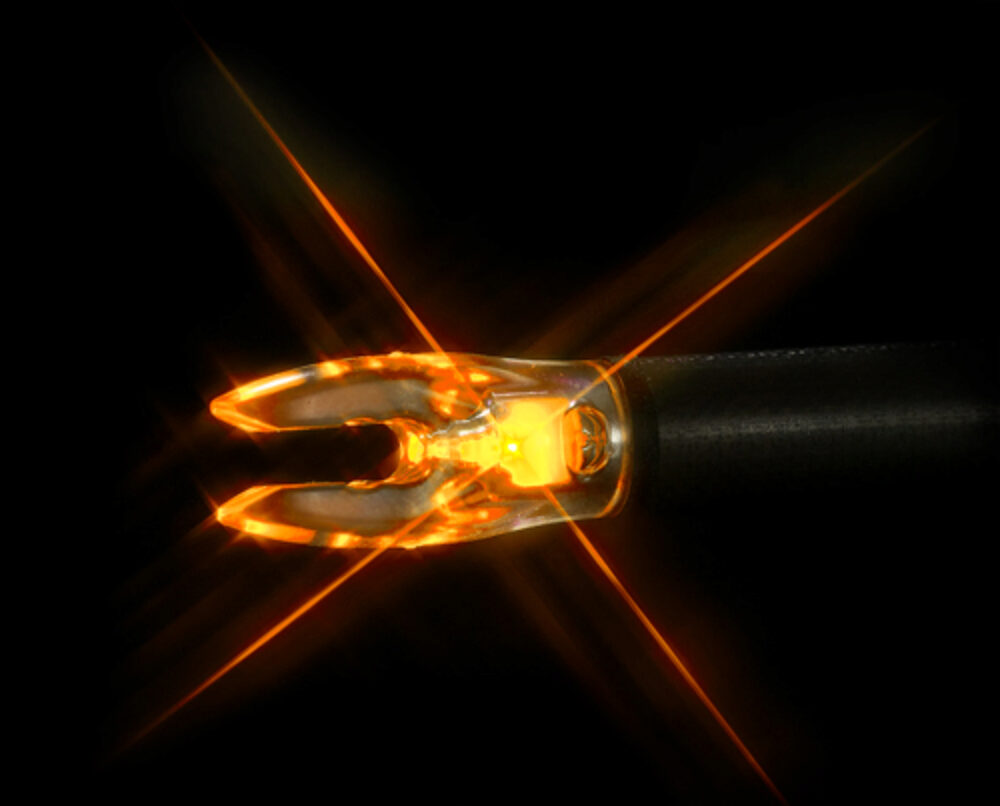 Nockturnal Universal Lighted Nocks Size Orange