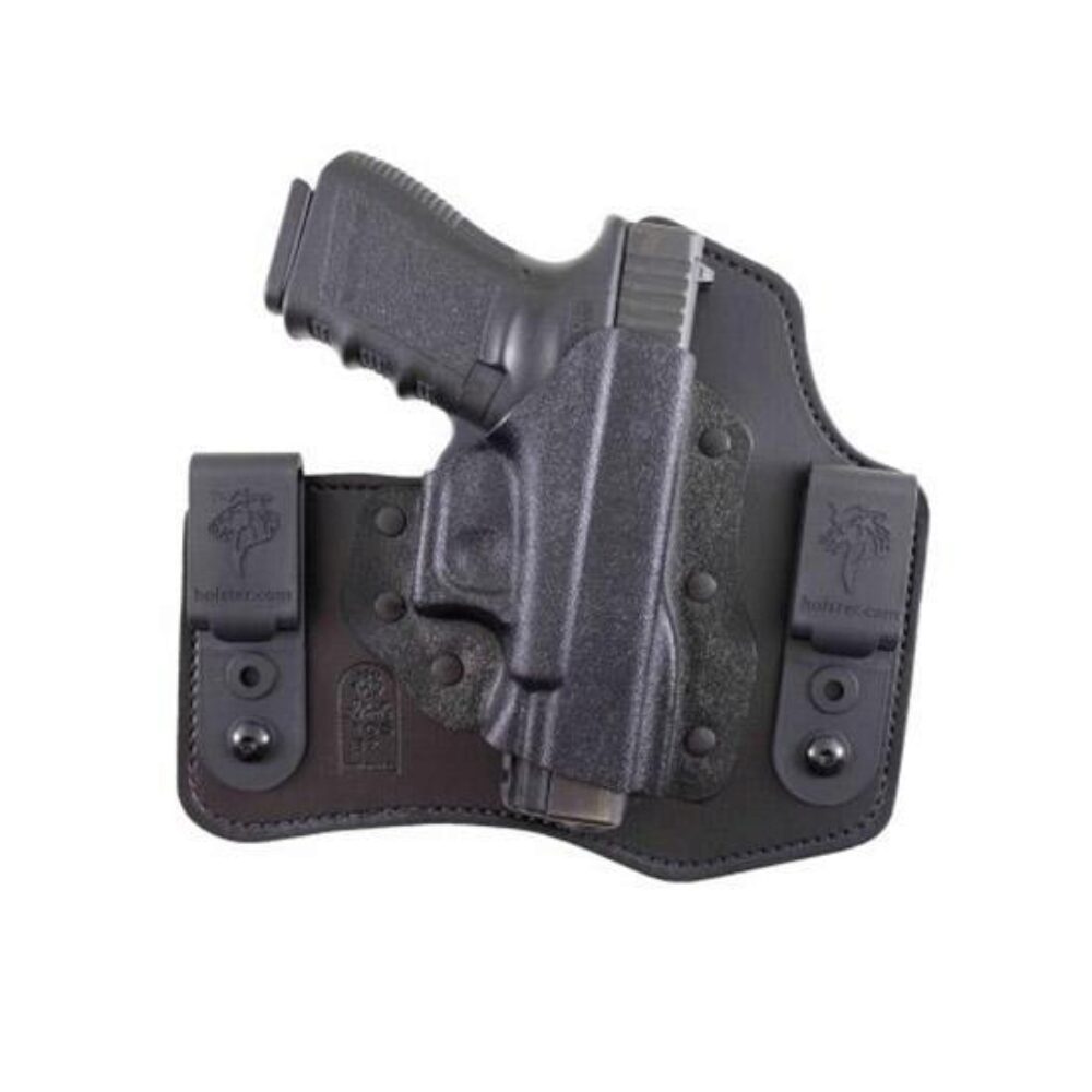 DeSantis Gunhide 105KAY8Z0 Intruder  IWB/OWB Black Leather Belt C