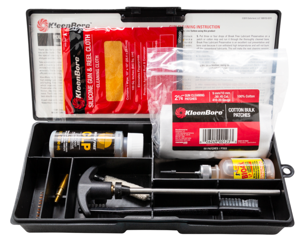 KleenBore PS51 Tactical LE Cleaning Kit .40/ .41/ 10mm Cal Handgu