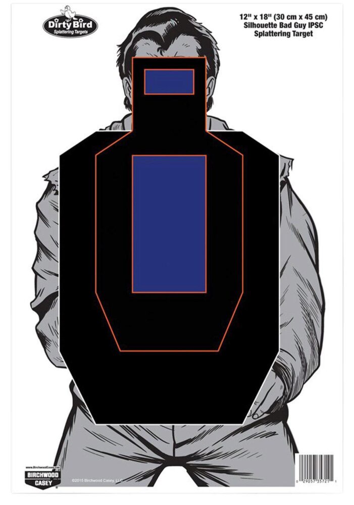 Birchwood Casey 35728 Dirty Bird  Silhouette Tagboard Hanging Uni