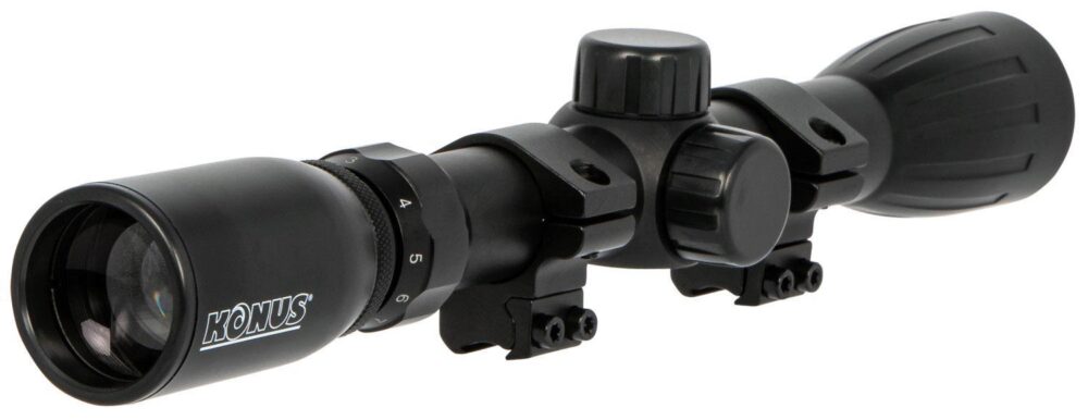 Konus 7351 KonusFire  Matte Black 3-9x32mm 1 Tube 30/30 Reticle I