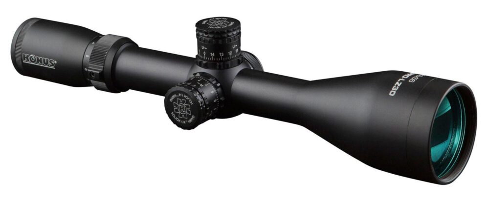 Konus 7181 KonusPro LZ-30 Matte Black 3-12x56mm 30mm Tube Dual Il